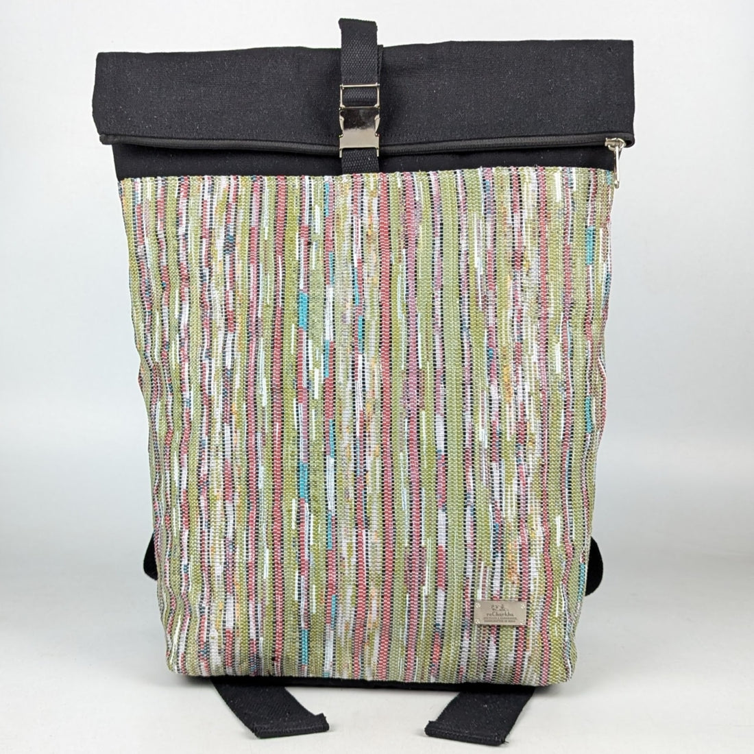 Upcycled Handcrafted Spartan Backpack (SBP1025-003) PS_W