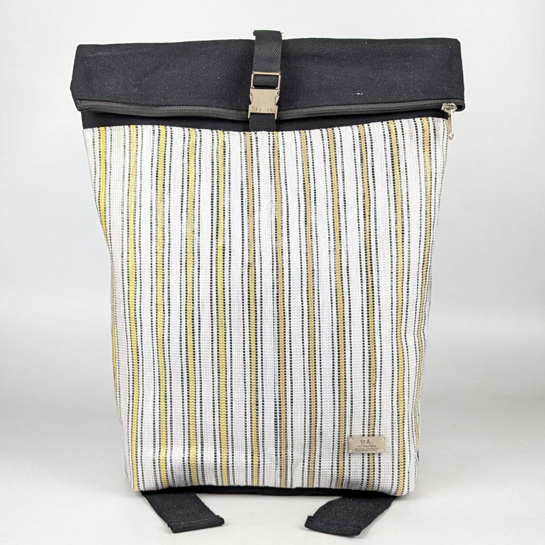 Upcycled Handcrafted Spartan Backpack (SBP1025-005) PS_W