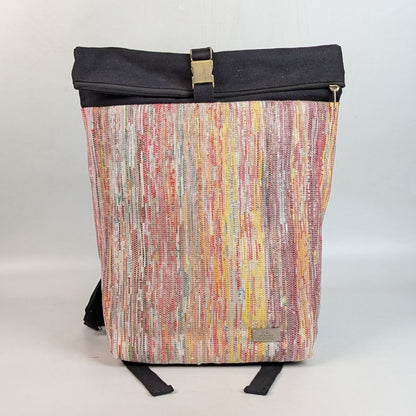 Upcycled Handcrafted Spartan Laptop Backpack (SLBP1026-001)