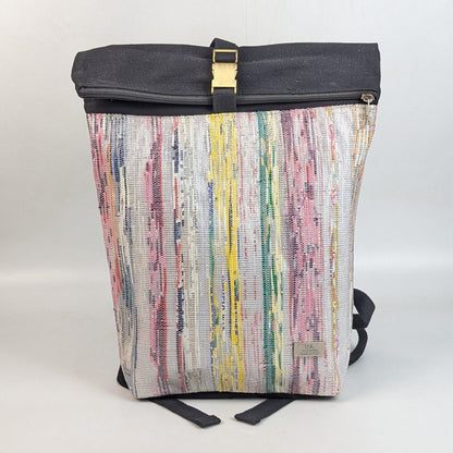 Upcycled Handcrafted Spartan Laptop Backpack (SLBP1026-009)