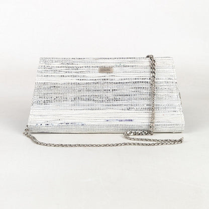 Upcycled Handcrafted Trapeze Clutch (TC0426-002) 