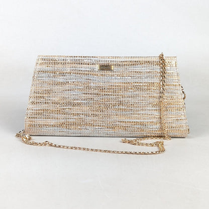 Upcycled Handcrafted Trapeze Clutch (TC0426-009) 