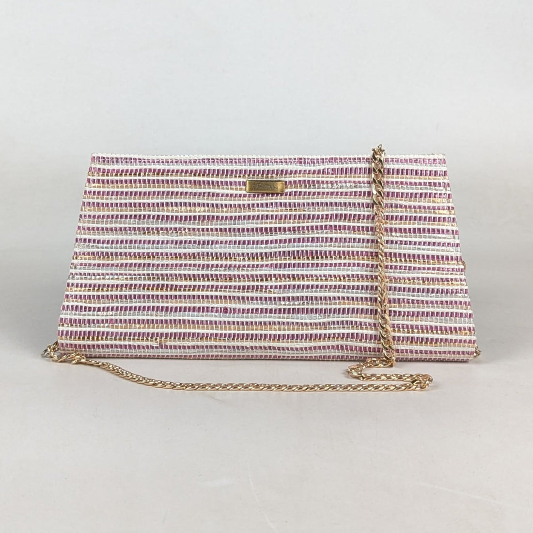Upcycled Handcrafted Trapeze Clutch (TC0426-012) 
