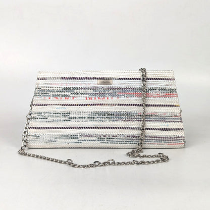 Upcycled Handcrafted Trapeze Clutch (TC0825-001) PS_W