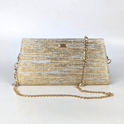 Upcycled Handcrafted Trapeze Clutch (TC0825-002) PS_W