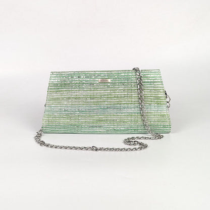 Upcycled Handcrafted Trapeze Clutch (TC0826-001)