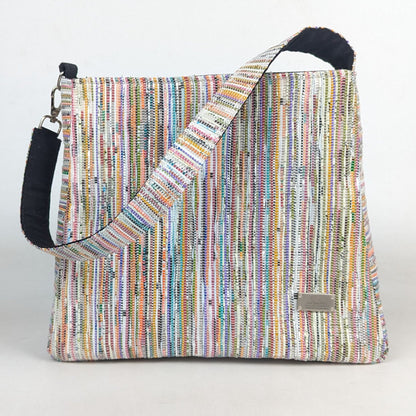 Upcycled Handcrafted Trapeze Tote (TT0226-005) PS_W