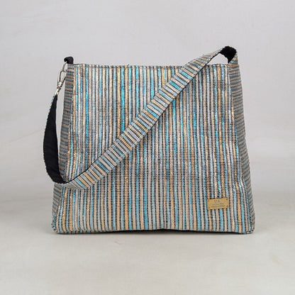 Upcycled Handcrafted Trapeze Tote (TT0626-002) PS_W
