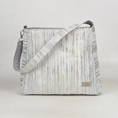 Upcycled Handcrafted Trapeze Tote (TT0626-007) PS_W