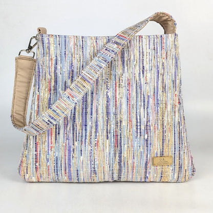 Upcycled Handcrafted Trapeze Tote (TT1025-001) PS_W
