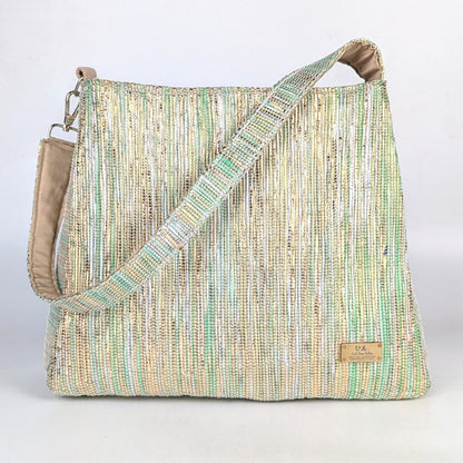 Upcycled Handcrafted Trapeze Tote (TT1025-002) PS_W
