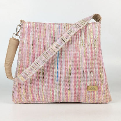 Upcycled Handcrafted Trapeze Tote (TT1125-004) PS_W