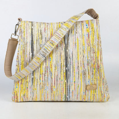 Upcycled Handcrafted Trapeze Tote (TT1125-008) PS_W