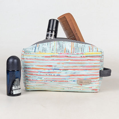 Upcycled Handcrafted Travel Pouch (TK0326-009) PS_W