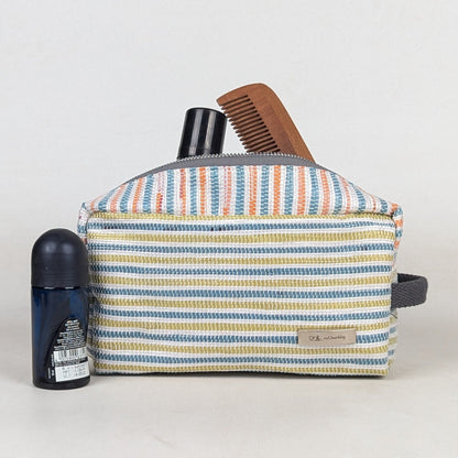 Upcycled Handcrafted Travel Pouch (TK0326-014) PS_W