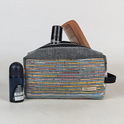 Upcycled Handcrafted Travel Pouch (TK0326-016) PS_W