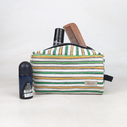 Upcycled Handcrafted Travel Pouch (TK0526-018) PS_W