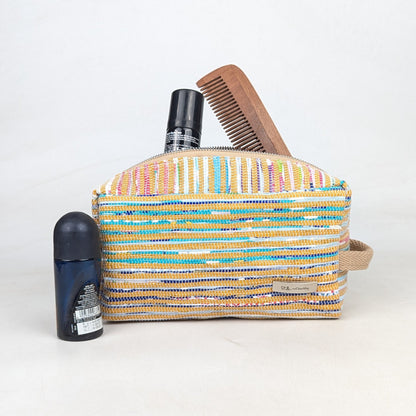 Upcycled Handcrafted Travel Pouch (TK0526-020) PS_W