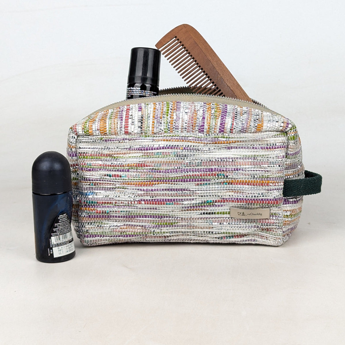 Upcycled Handcrafted Travel Pouch (TK0826-004)