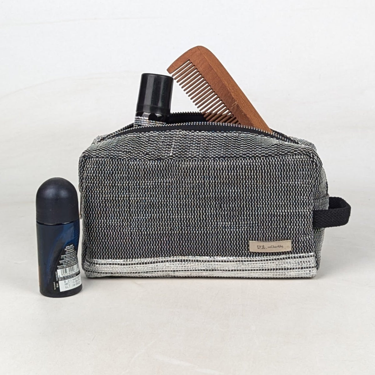Upcycled Handcrafted Travel Pouch (TK0826-005)
