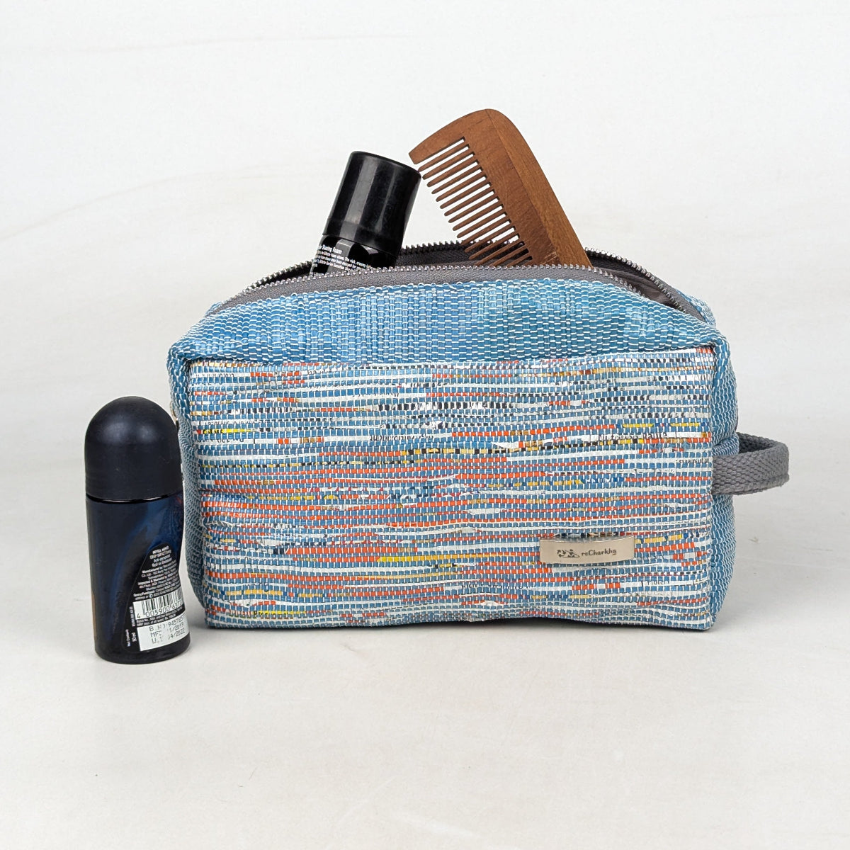 Upcycled Handcrafted Travel Pouch (TK0826-007) 