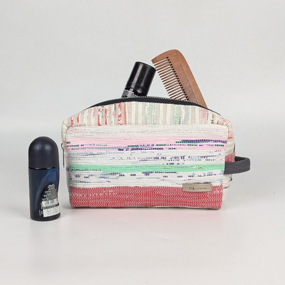 Upcycled Handcrafted Travel Pouch (TK0926-003)