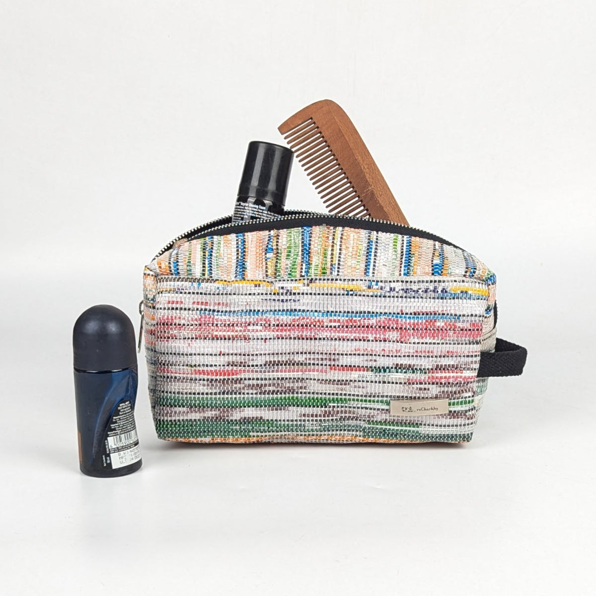 Upcycled Handcrafted Travel Pouch (TK0926-005)