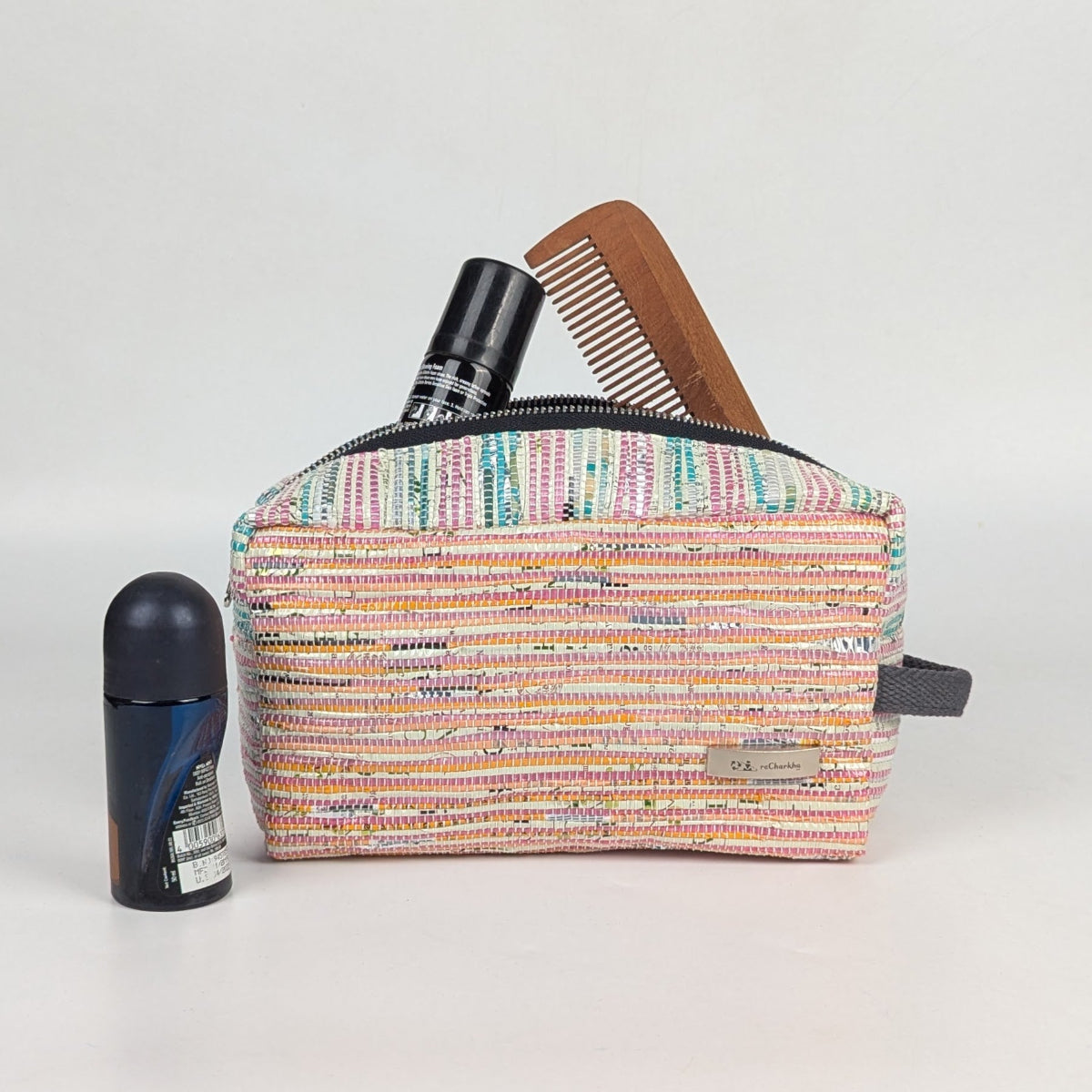 Upcycled Handcrafted Travel Pouch (TK0926-007)