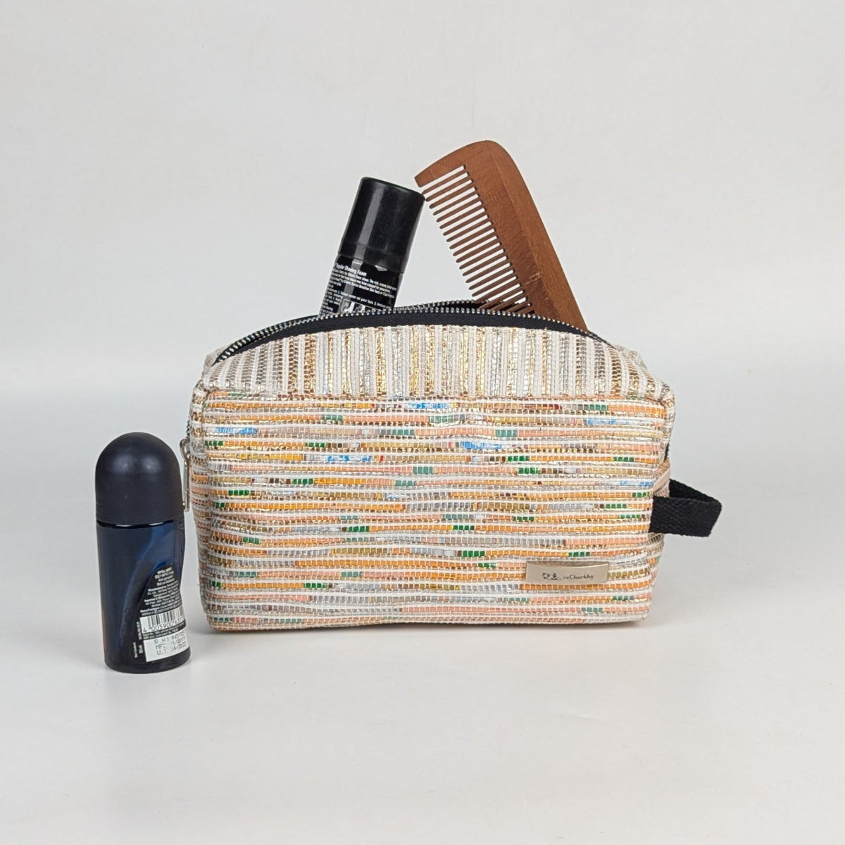 Upcycled Handcrafted Travel Pouch (TK0926-008)