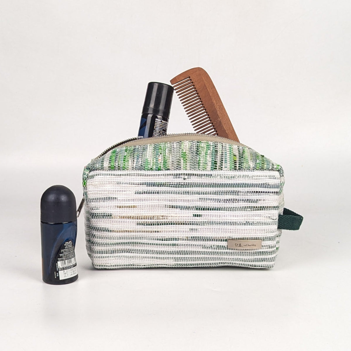  Upcycled Handcrafted Travel Pouch (TK0926-013)