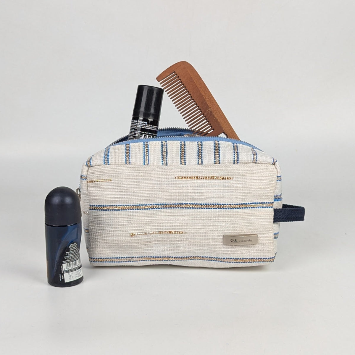 Upcycled Handcrafted Travel Pouch (TK0926-014)