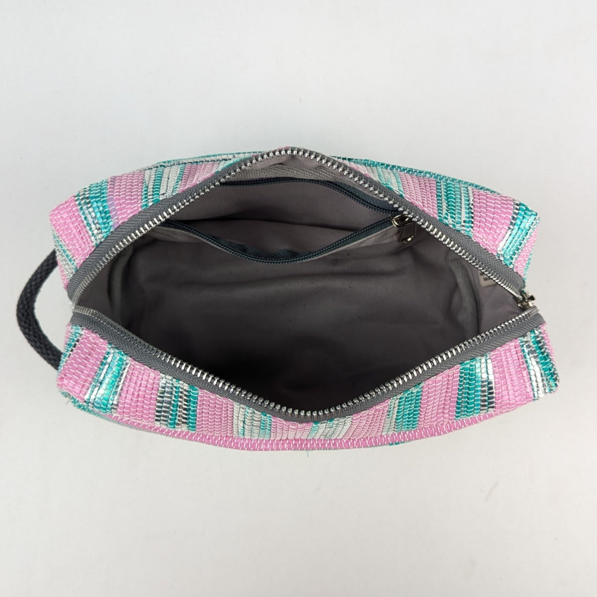 Upcycled Handcrafted Travel Pouch (TK1225-019) PS_W