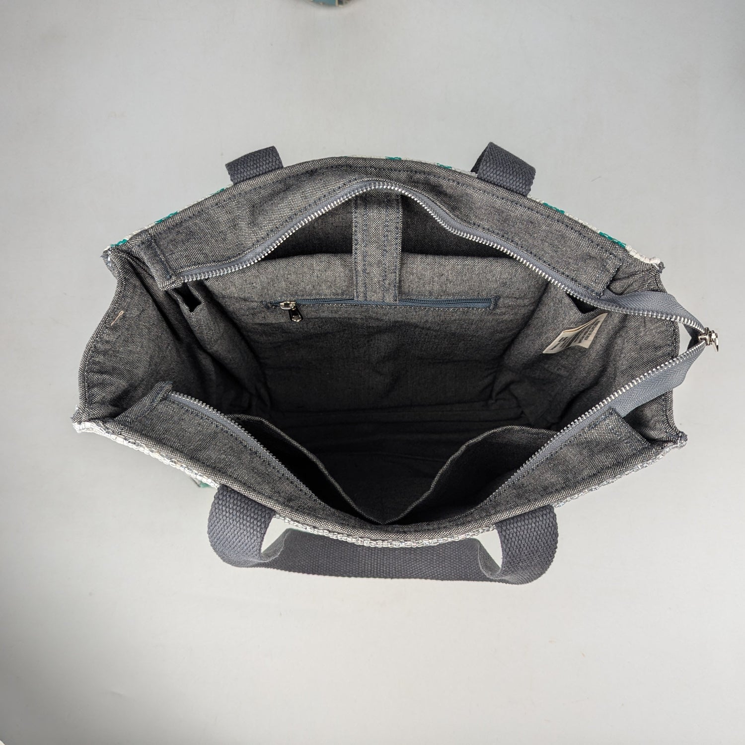 Upcycled Handcrafted Urban Tote (UT1025-003) [for 14&quot; laptop] PS_W