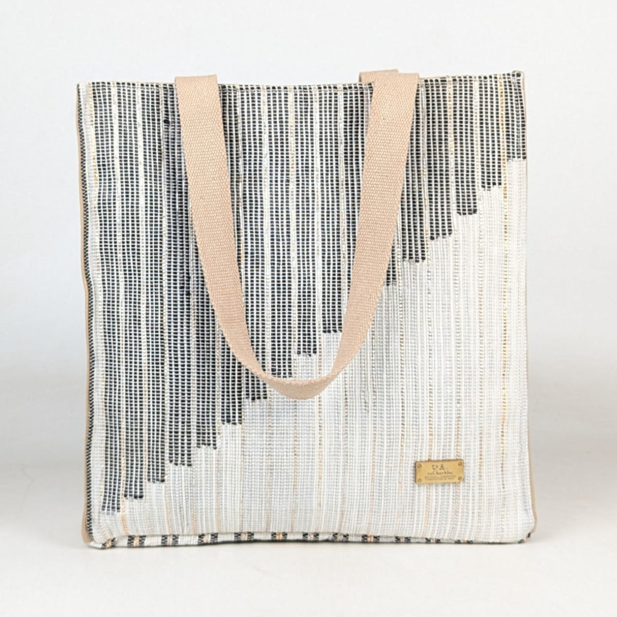Upcycled Handcrafted Urban Tote (UT0326-005) [for 14" laptop] PS_W