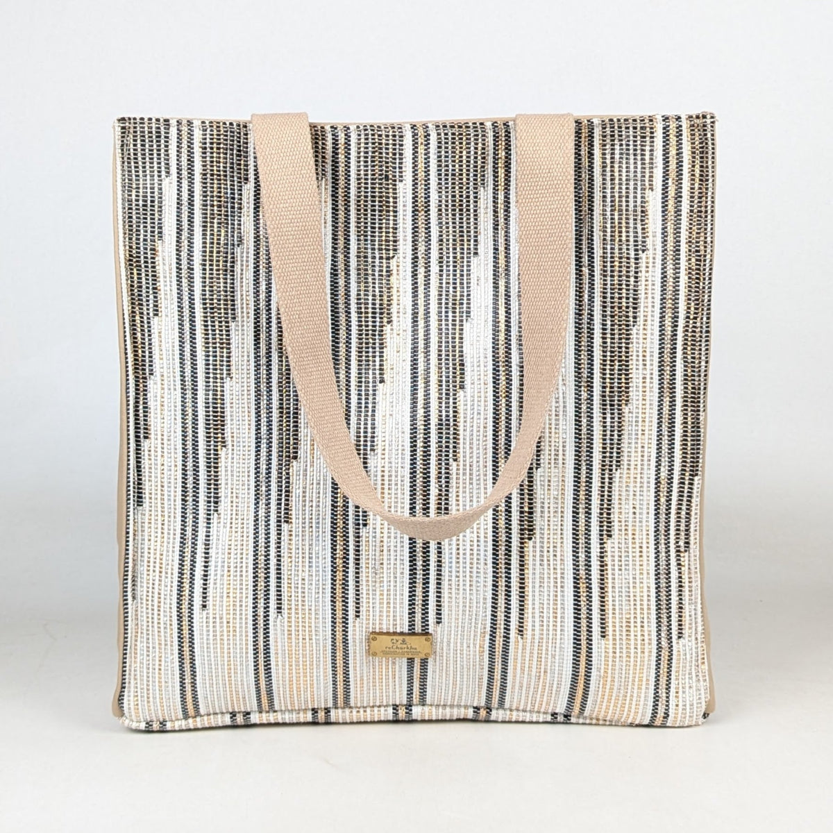 Upcycled Handcrafted Urban Tote (UT0326-007) [for 14" laptop] PS_W