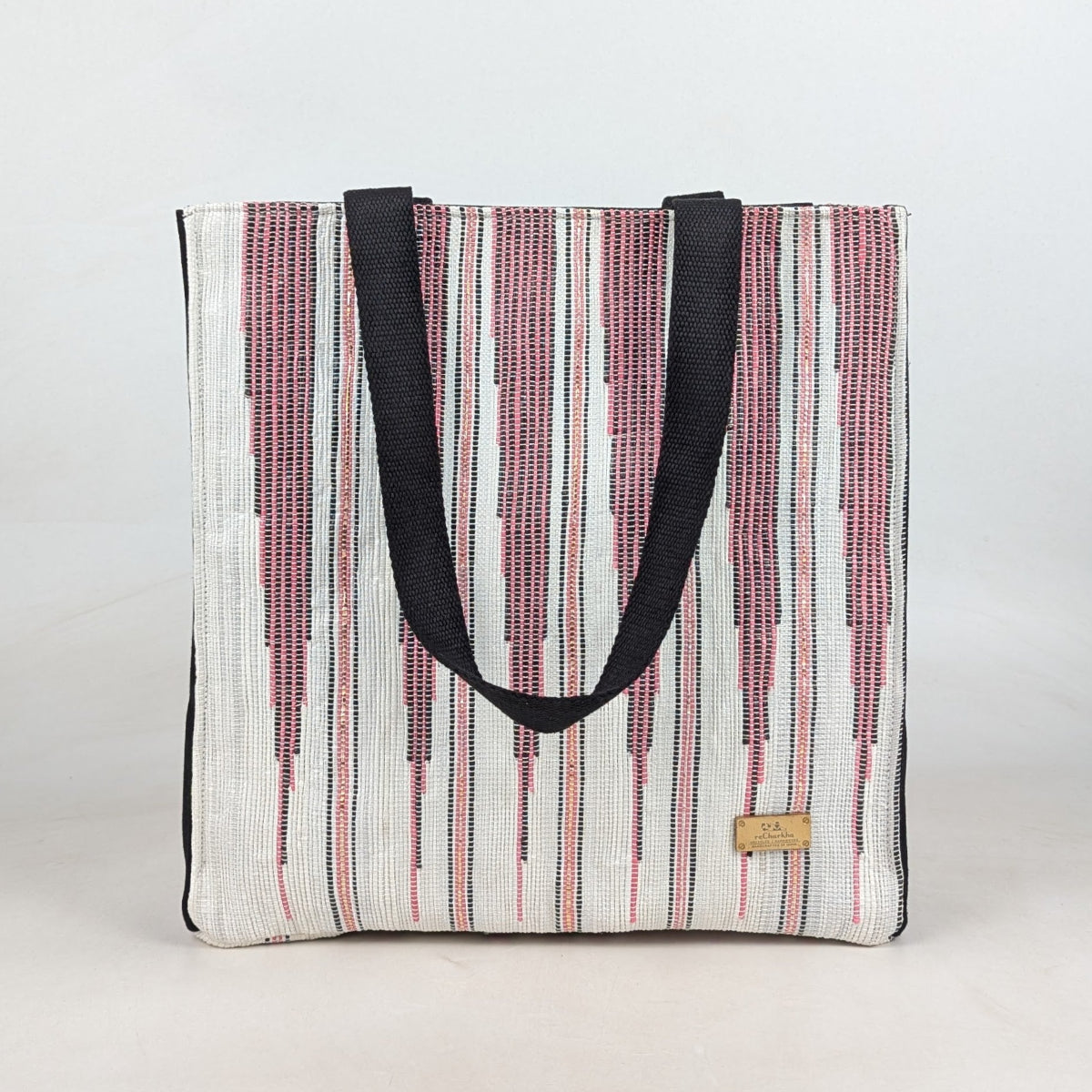 Upcycled Handcrafted Urban Tote (UT0626-002) [for 14" laptop]