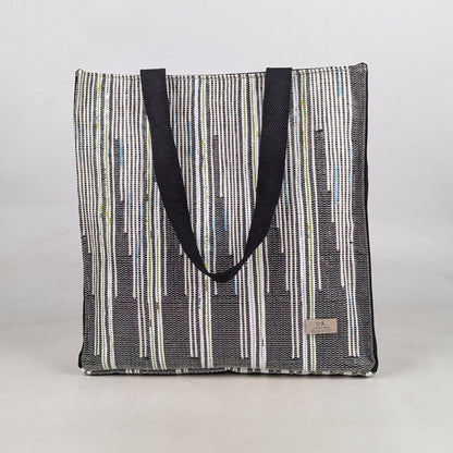 Upcycled Handcrafted Urban Tote (UT0626-004) [for 14" laptop]
