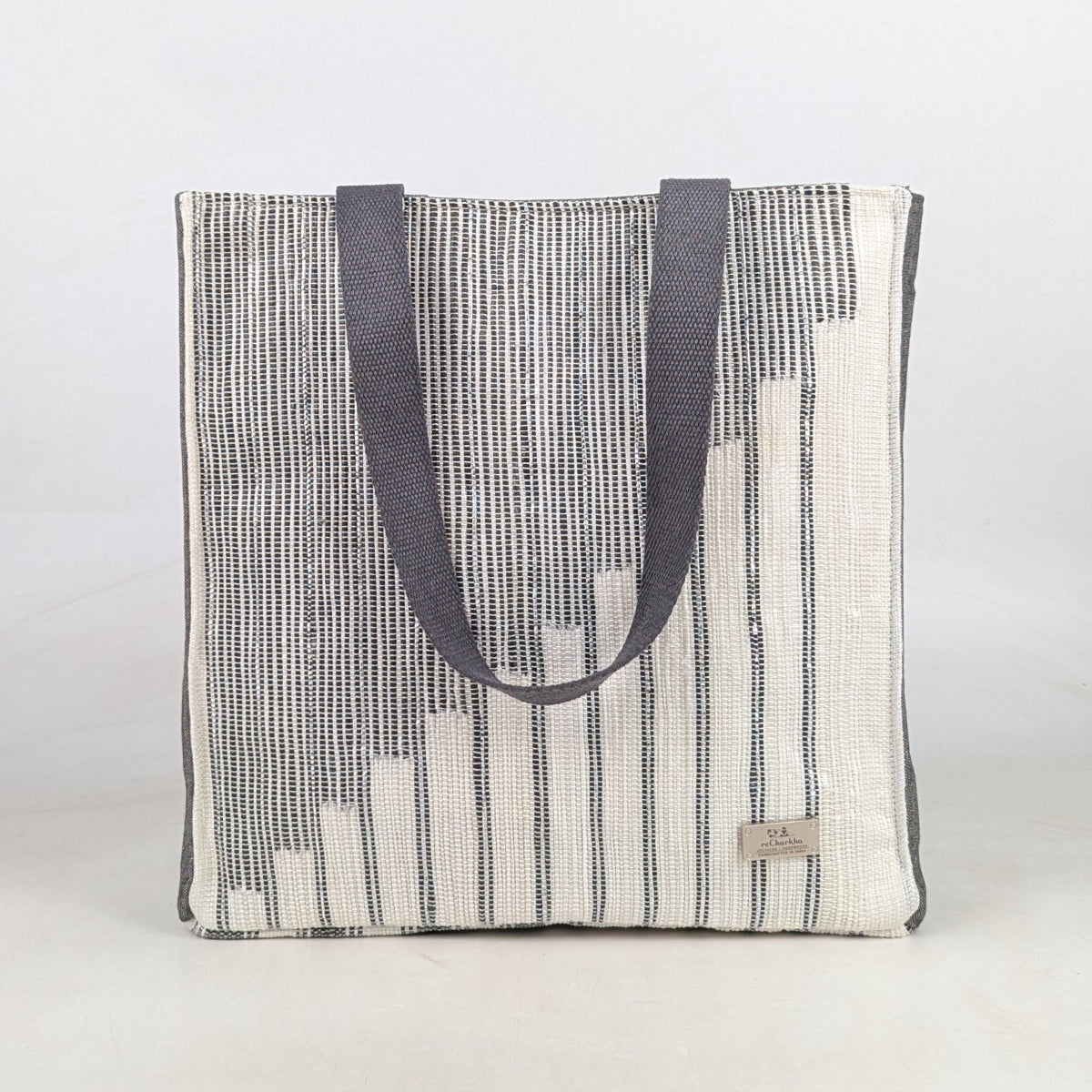 Upcycled Handcrafted Urban Tote (UT0626-008) [for 14" laptop]