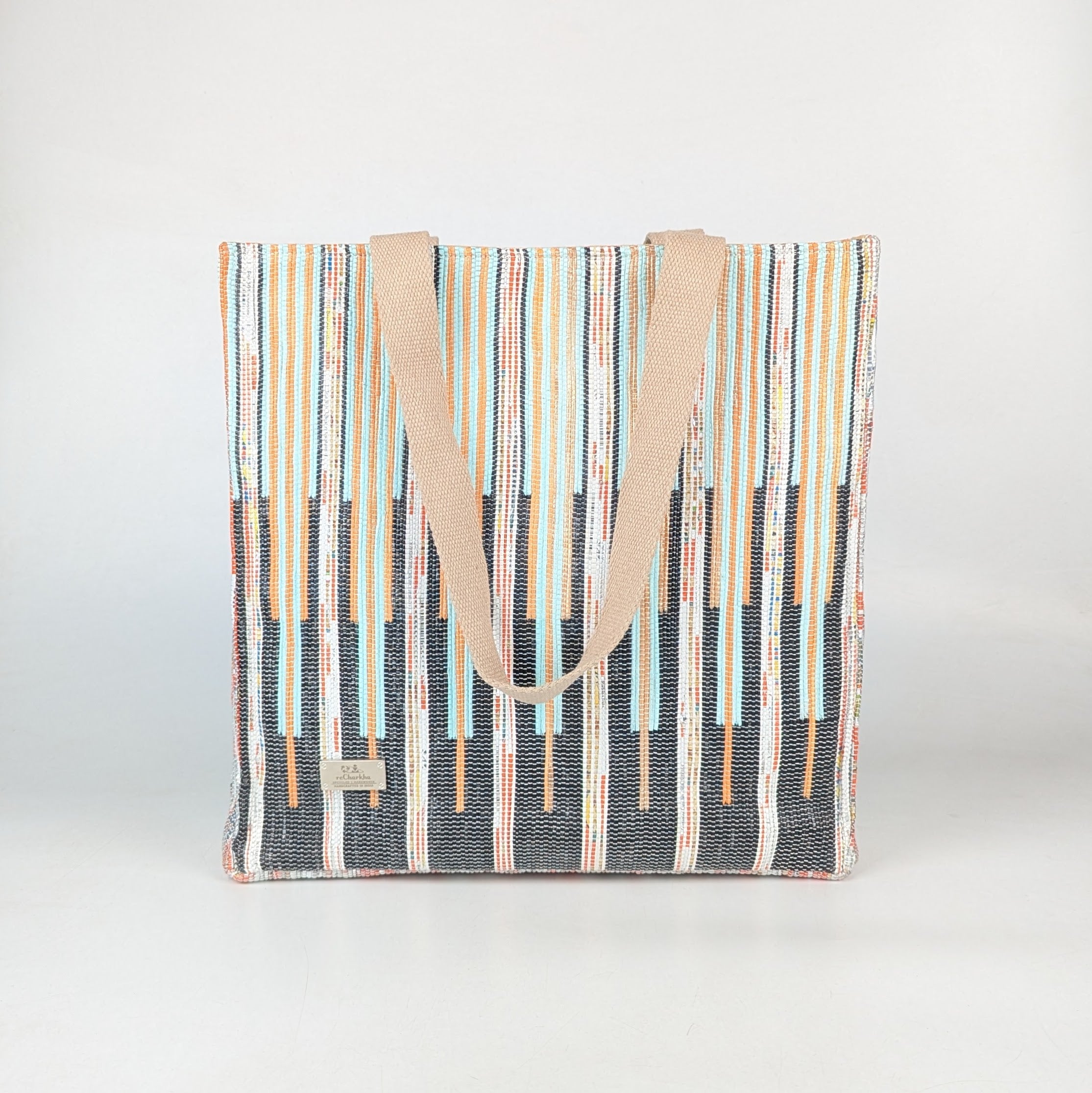 Upcycled Handcrafted Urban Tote (UT0725-017) [for 13&quot; laptop] PS_W