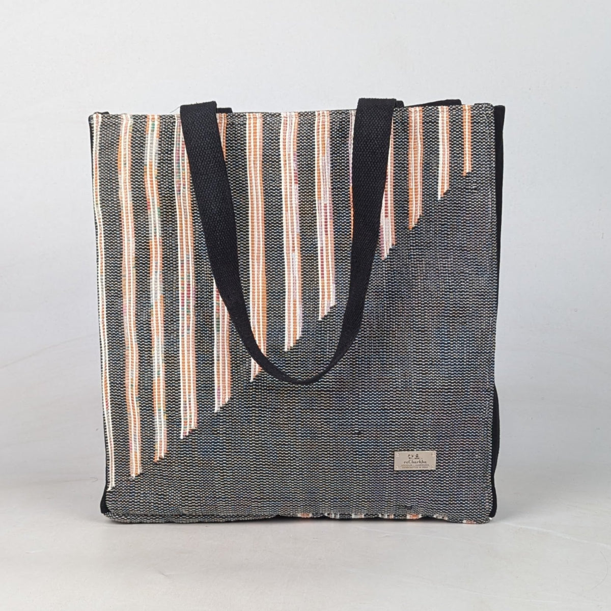 Upcycled Handcrafted Urban Tote (UT0826-002) [for 14" laptop]