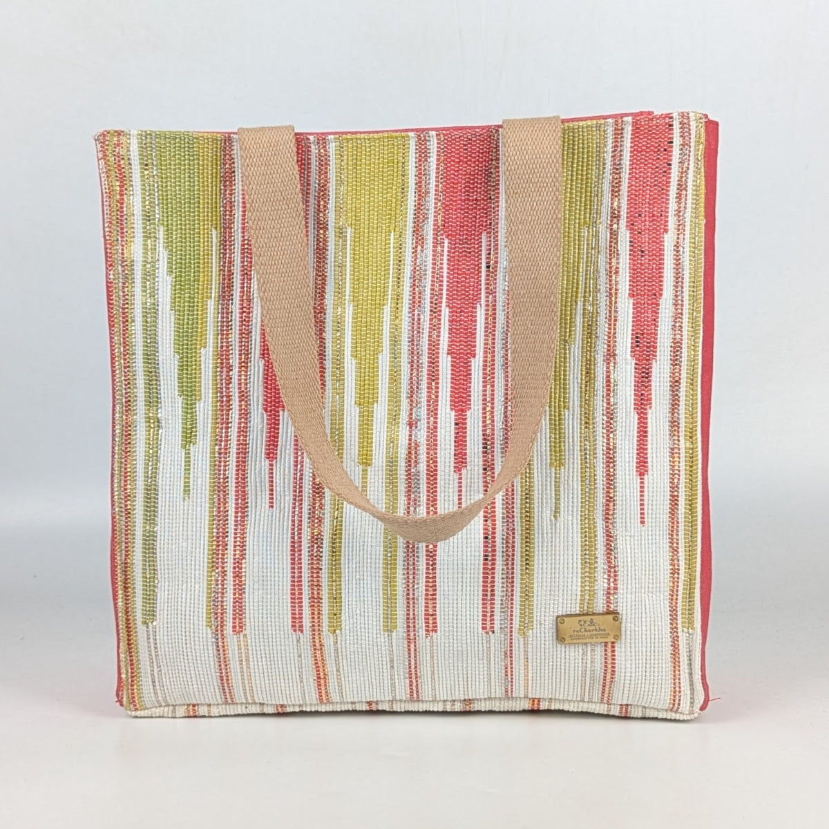 Upcycled Handcrafted Urban Tote (UT0926-001) [for 14" laptop]