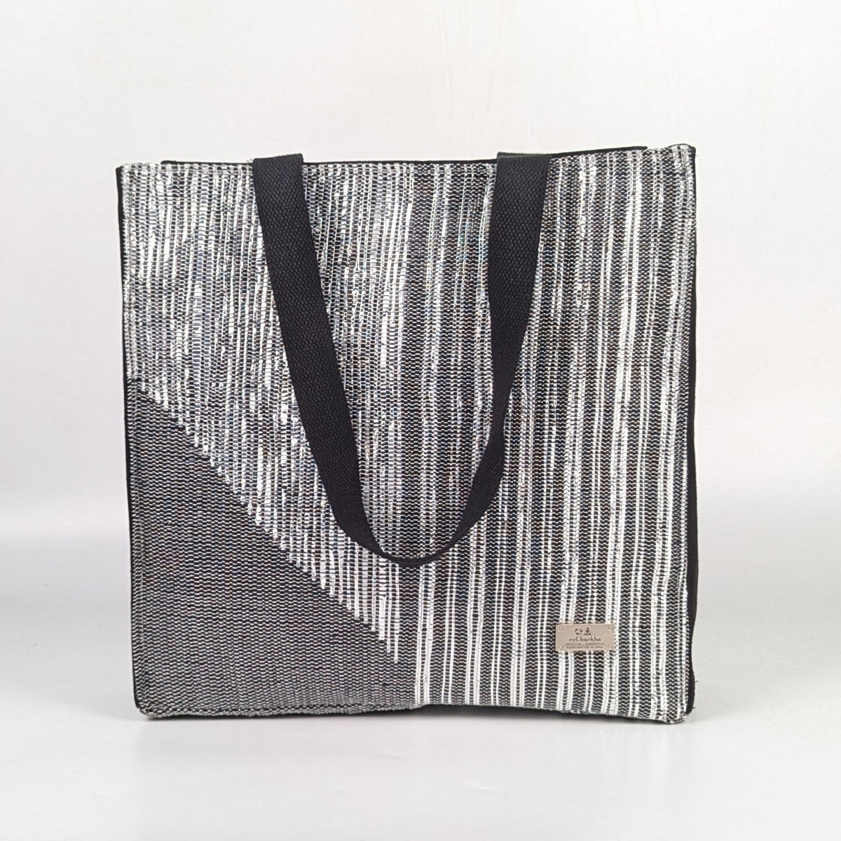 Upcycled Handcrafted Urban Tote (UT0926-002) [for 14" laptop]
