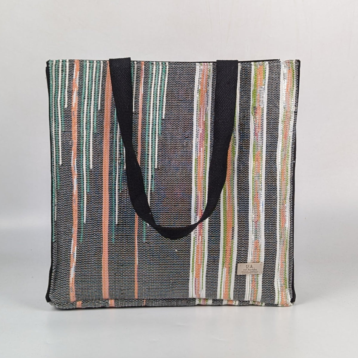 Upcycled Handcrafted Urban Tote (UT0926-007) [for 14" laptop]