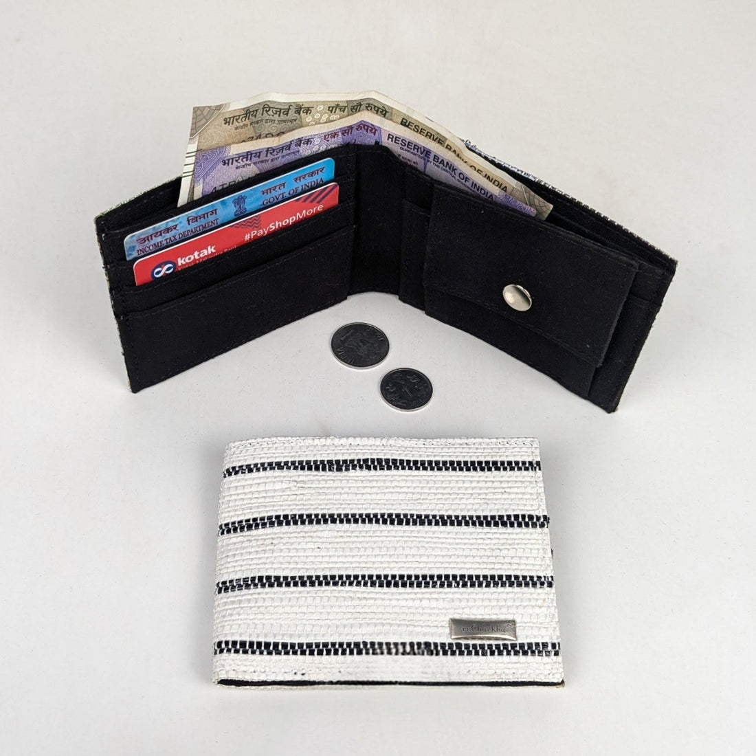 Upcycled Handcrafted Wallet (W0226-011) PS_W