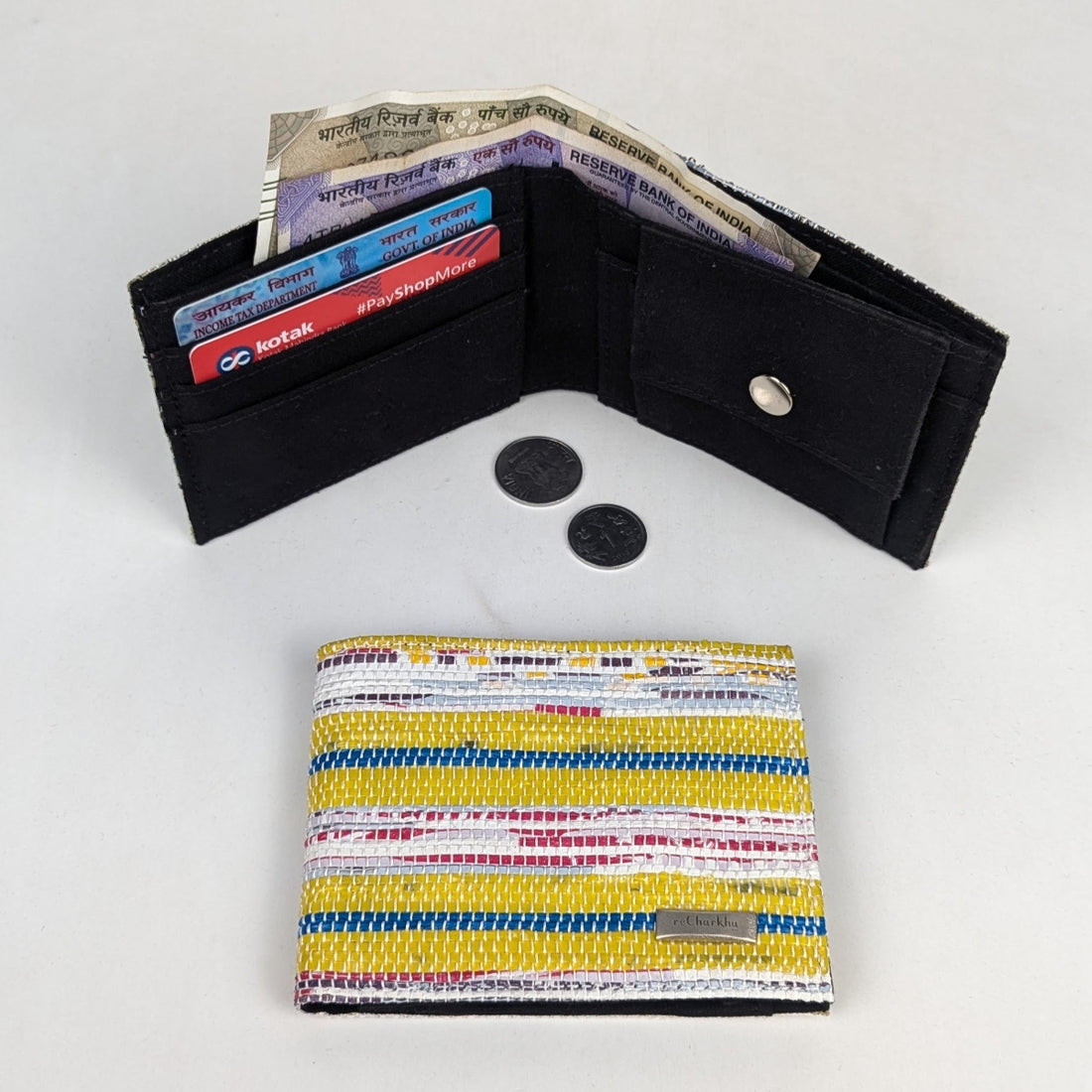 Upcycled Handcrafted Wallet (W0226-012) PS_W