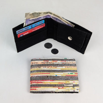 Upcycled Handcrafted Wallet (W0226-014) PS_W