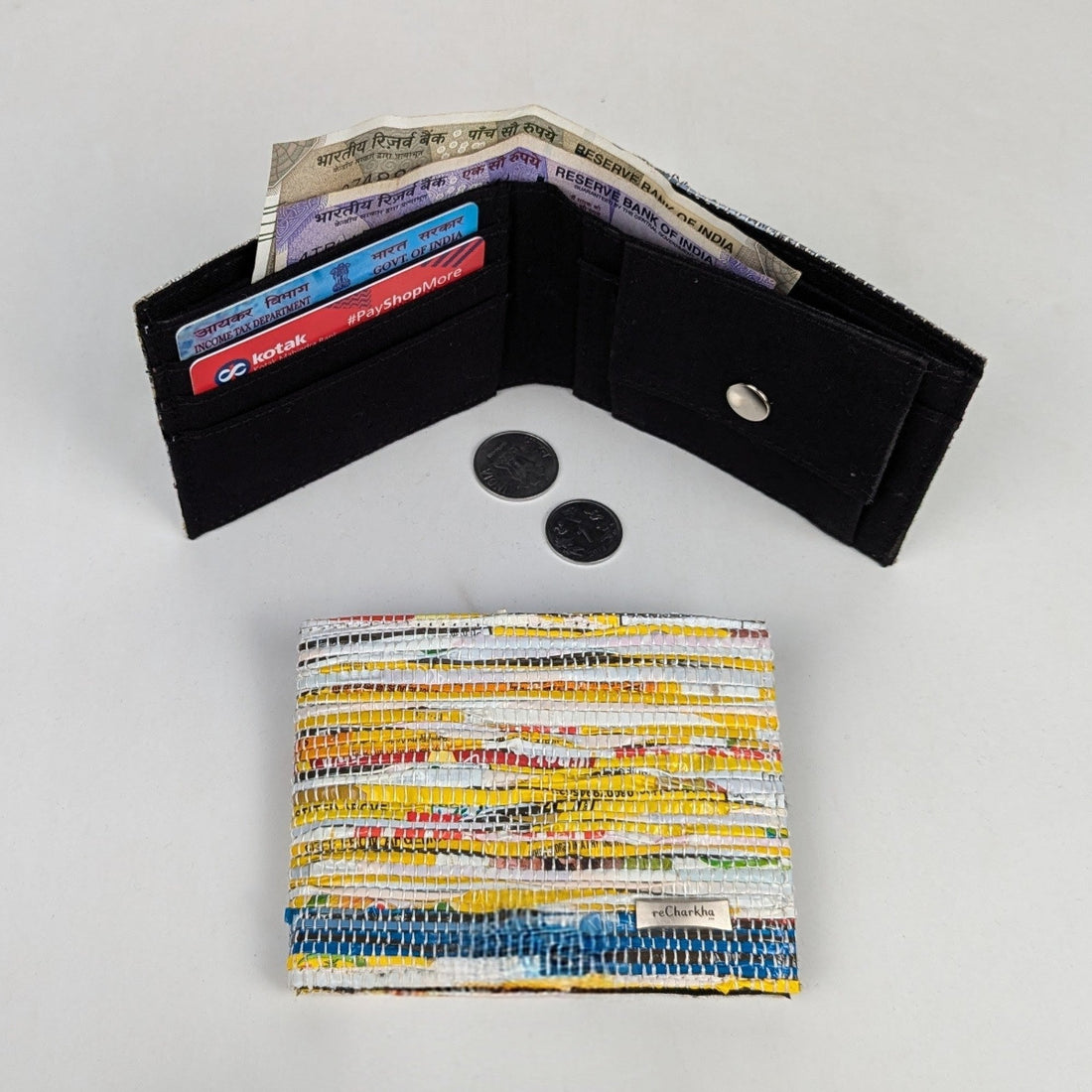 Upcycled Handcrafted Wallet (W0226-018) PS_W