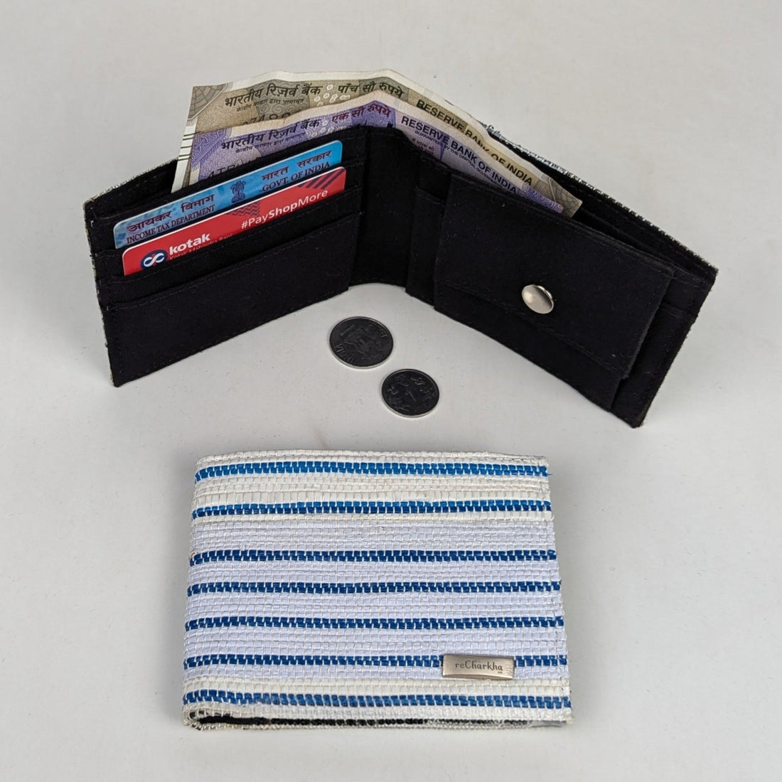 Upcycled Handcrafted Wallet (W0226-024) PS_W