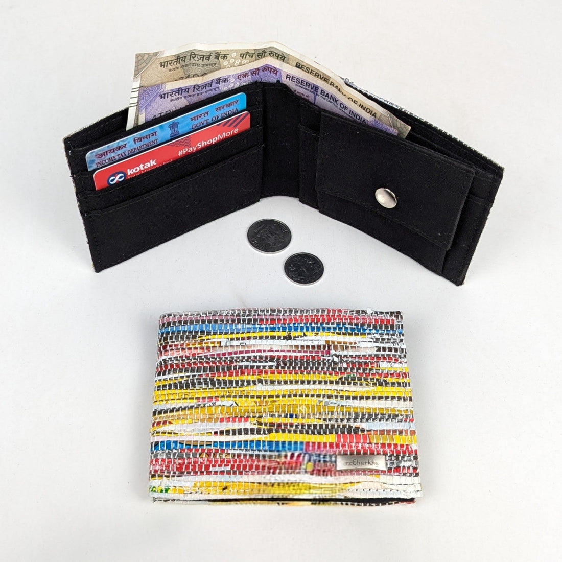 Upcycled Handcrafted Wallet (W0226-025) PS_W