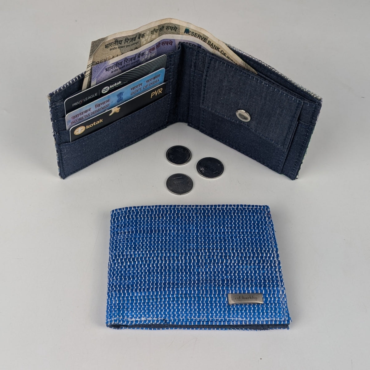 Upcycled Handcrafted Wallet (W0525-004) PS_W